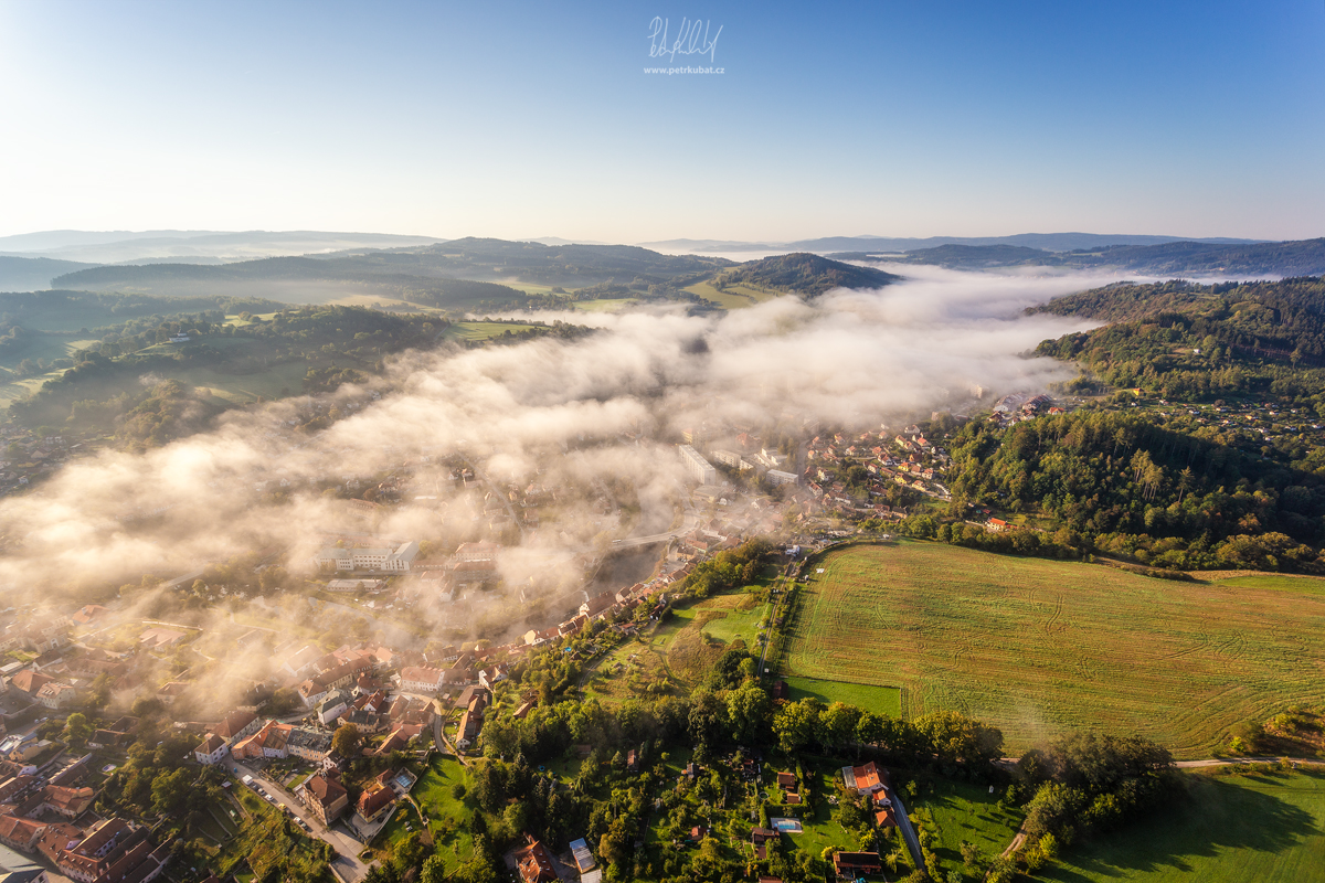 Krumlov z balonu