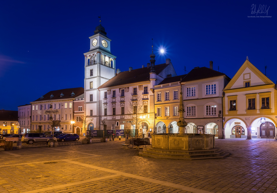 Masarykovo náměstí v Třeboni