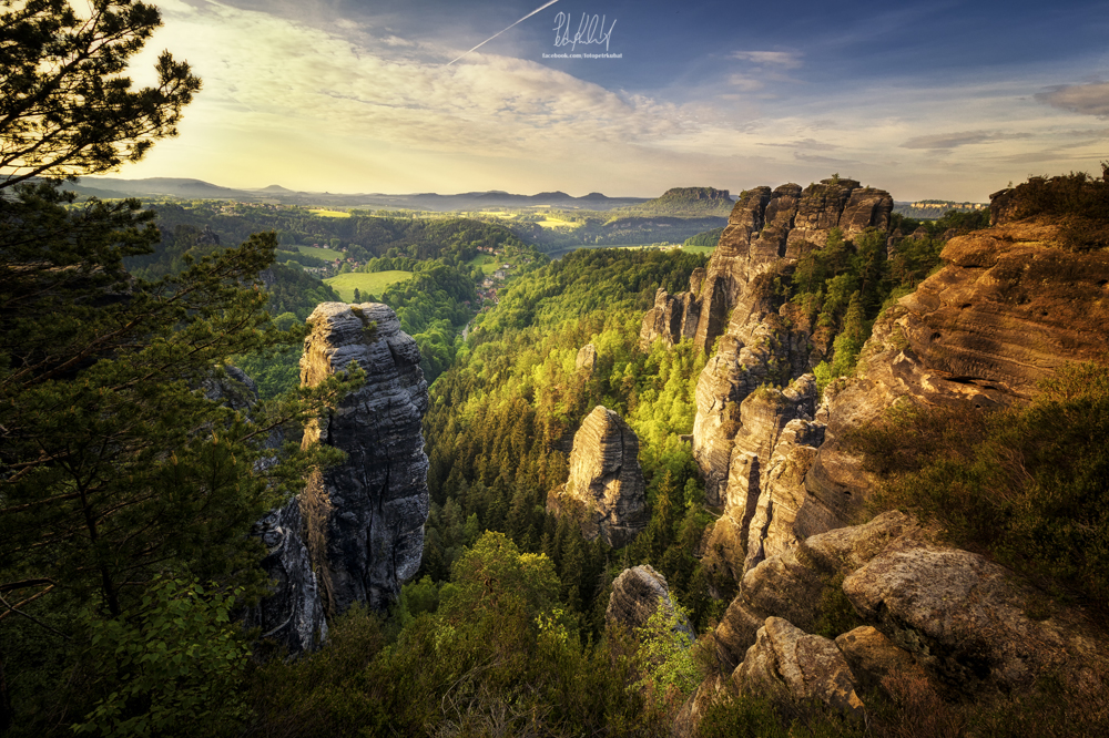 Ráno na Bastei