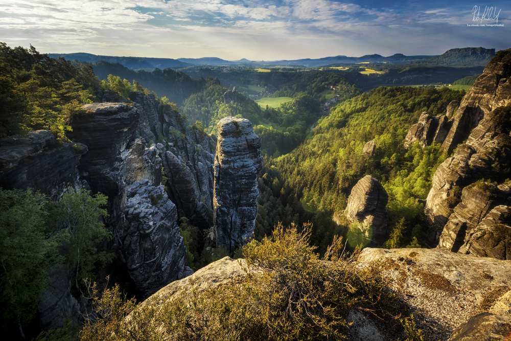 Ráno na Bastei