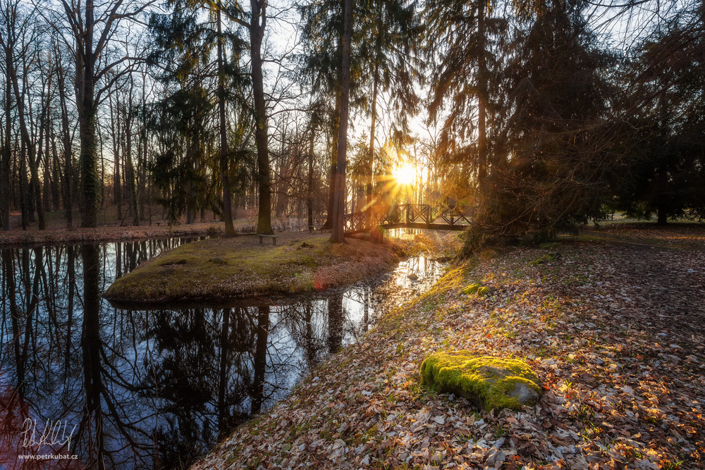 Zámecký park na Hluboké