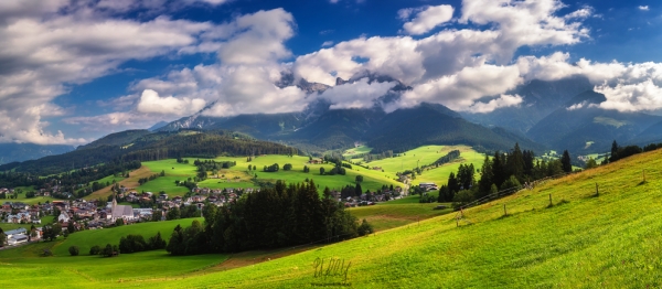 Alpské panorama