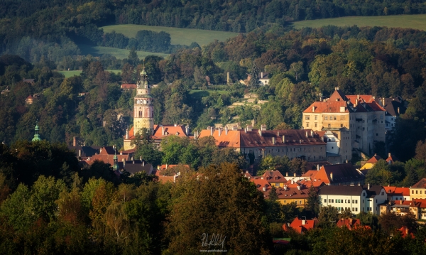 Krumlov z balonu