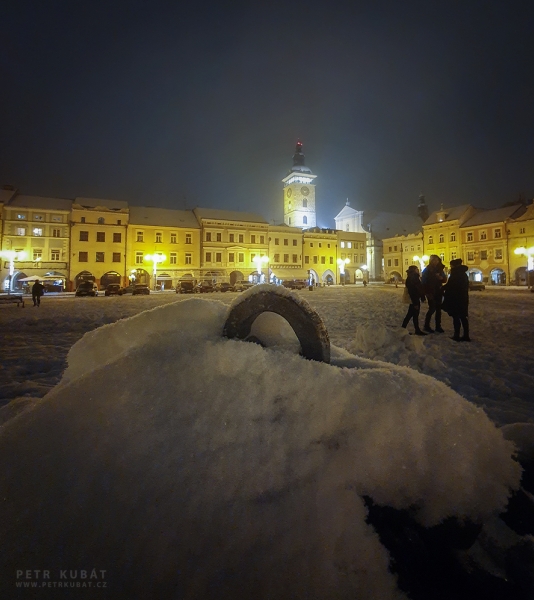 Zasněžené Budějovice