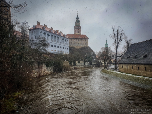 Zima v Krumlově